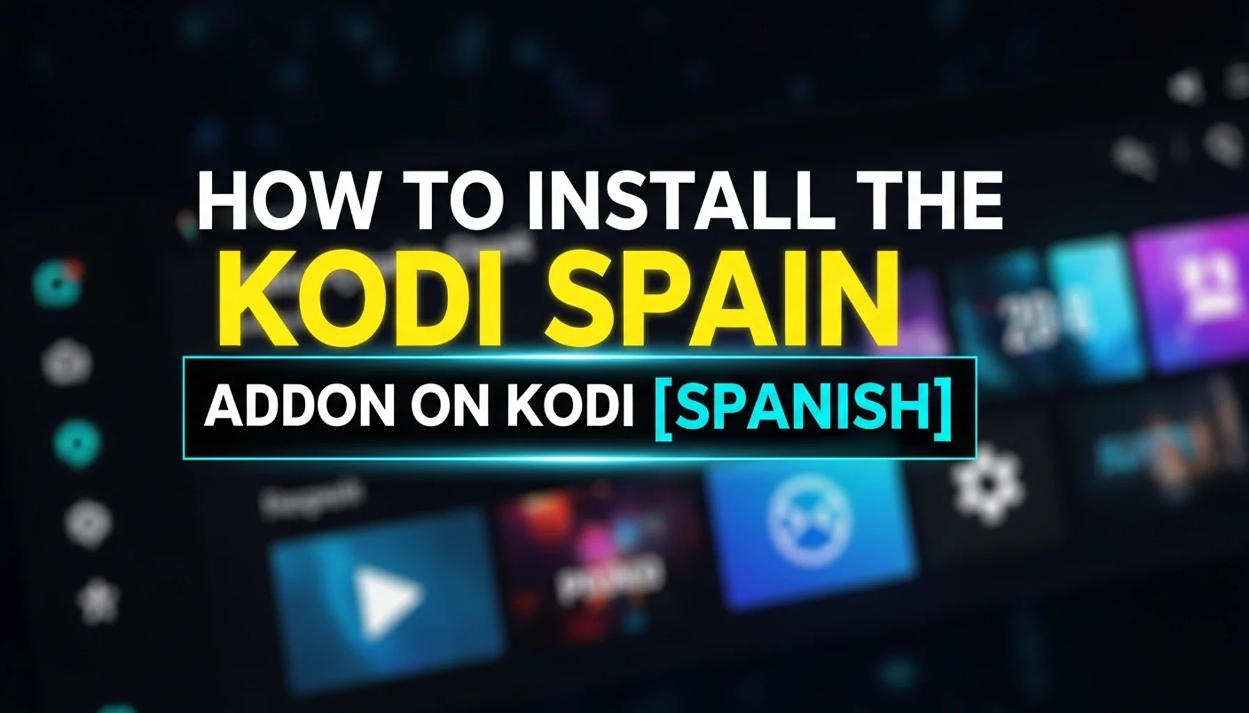 how to install the kodi spain addon on kodi spanish
