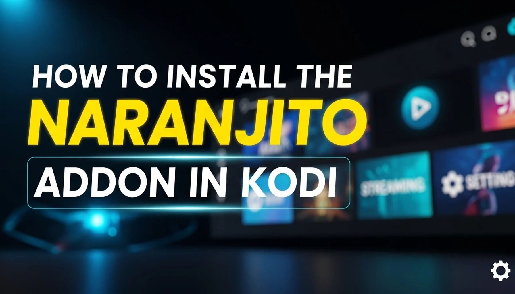 how to install the naranjito addon in kodi