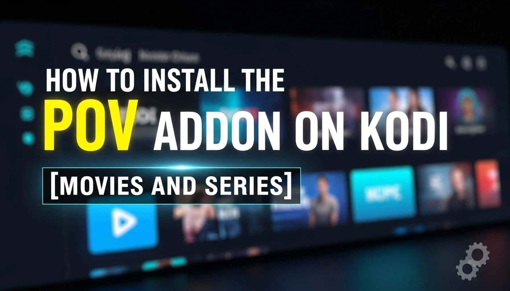 how to install the pov addon on kodi movies and series