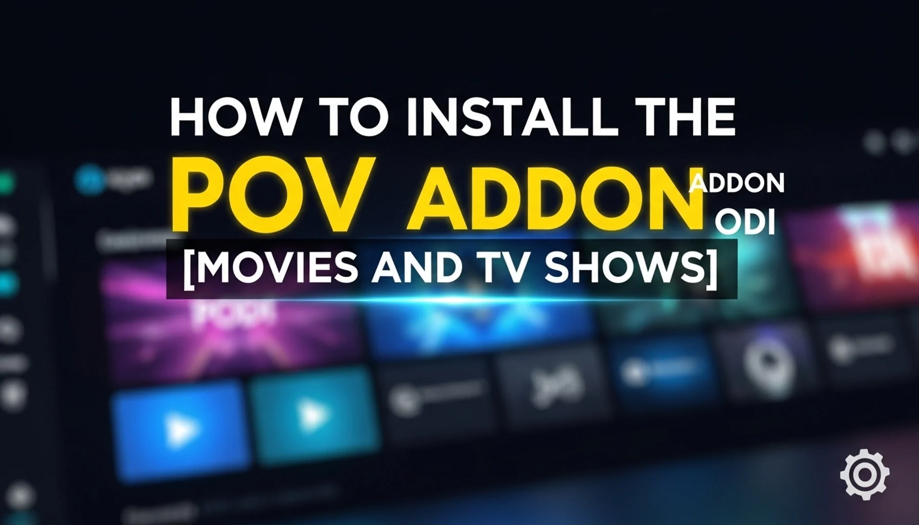 how to install the pov addon on kodi movies and tv shows
