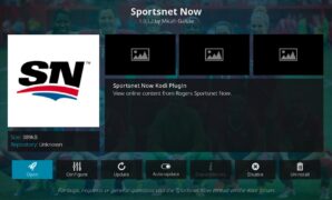 how to install the sportsnet now kodi addon
