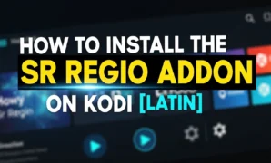 how to install the sr regio addon on kodi latin