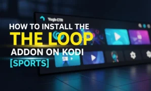 how to install the the loop addon on kodi sports