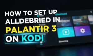 how to set up alldebrid in palantir 3 on kodi