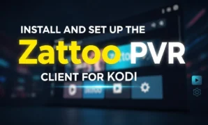 install and set up the zattoo pvr client for kodi