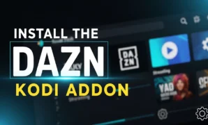 install the dazn kodi addon
