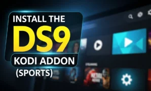 install the ds9 kodi addon sports