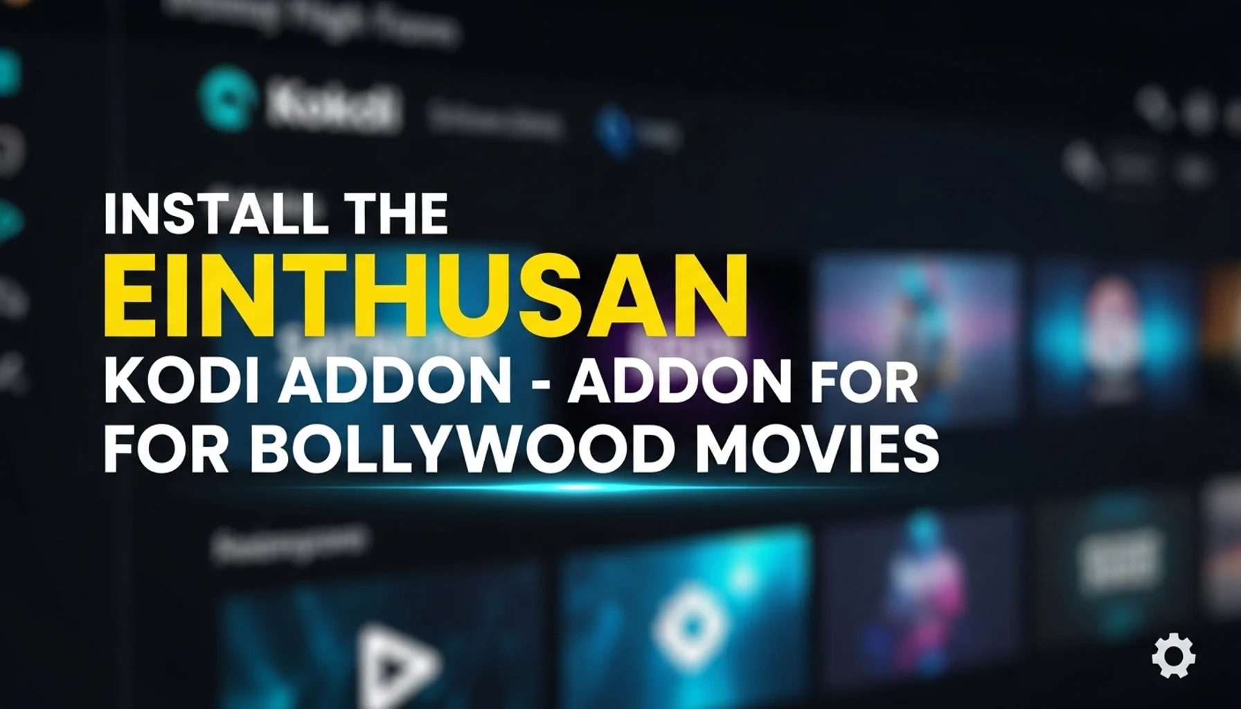 install the einthusan kodi addon addon for bollywood movies