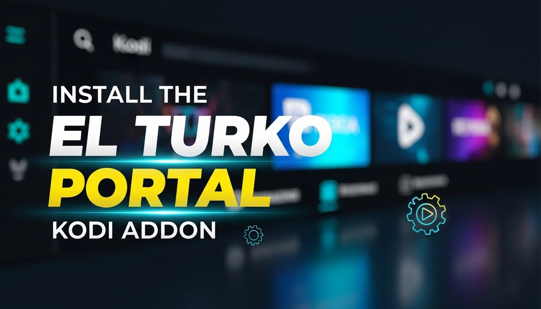 install the el turko portal kodi addon