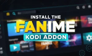 install the fanime kodi addon