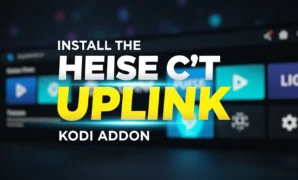 install the heise ct uplink kodi addon 1