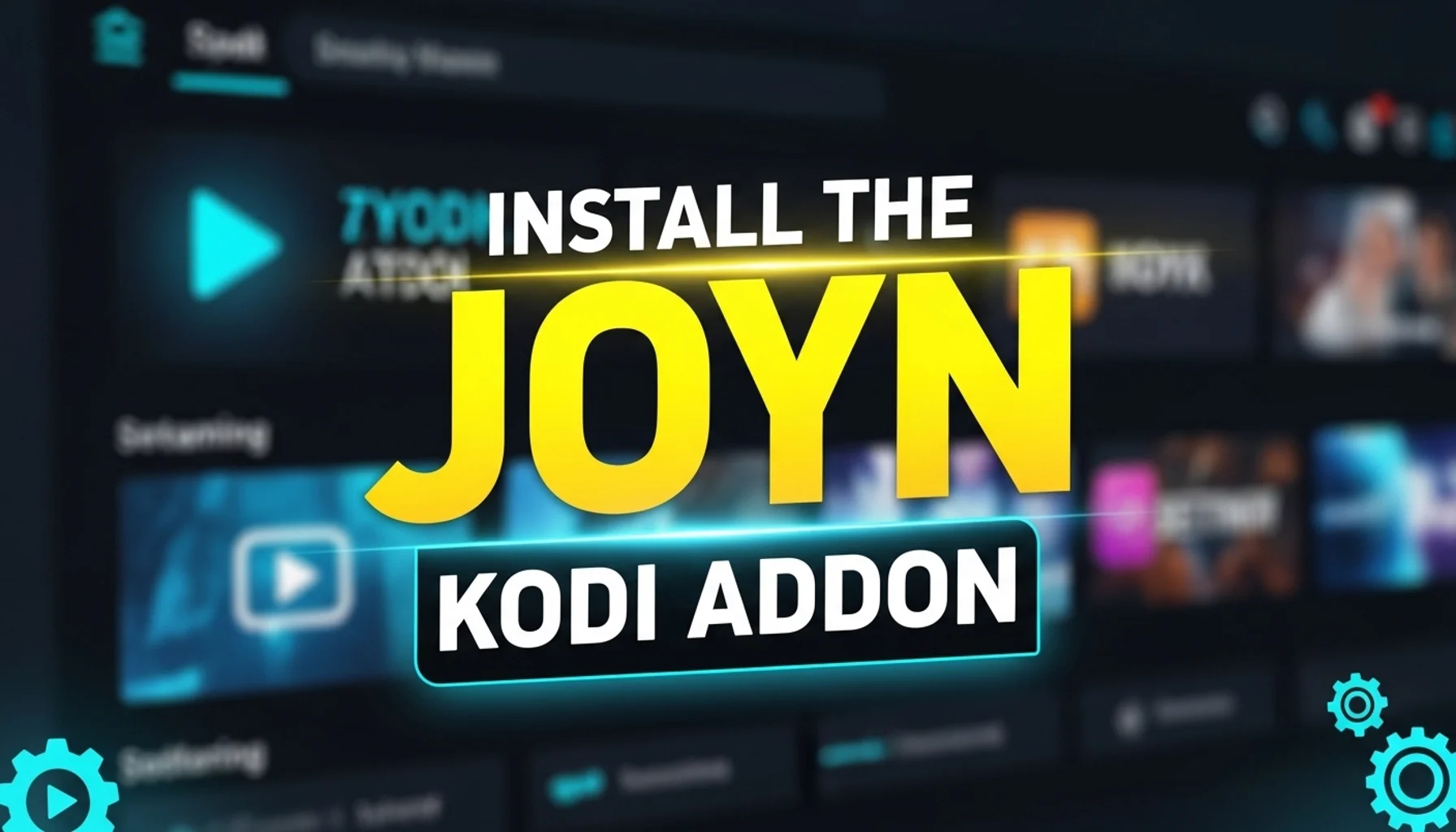 install the joyn kodi addon 1