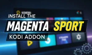 install the magenta sport kodi addon