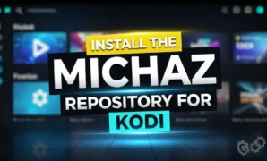 install the michaz repository for kodi