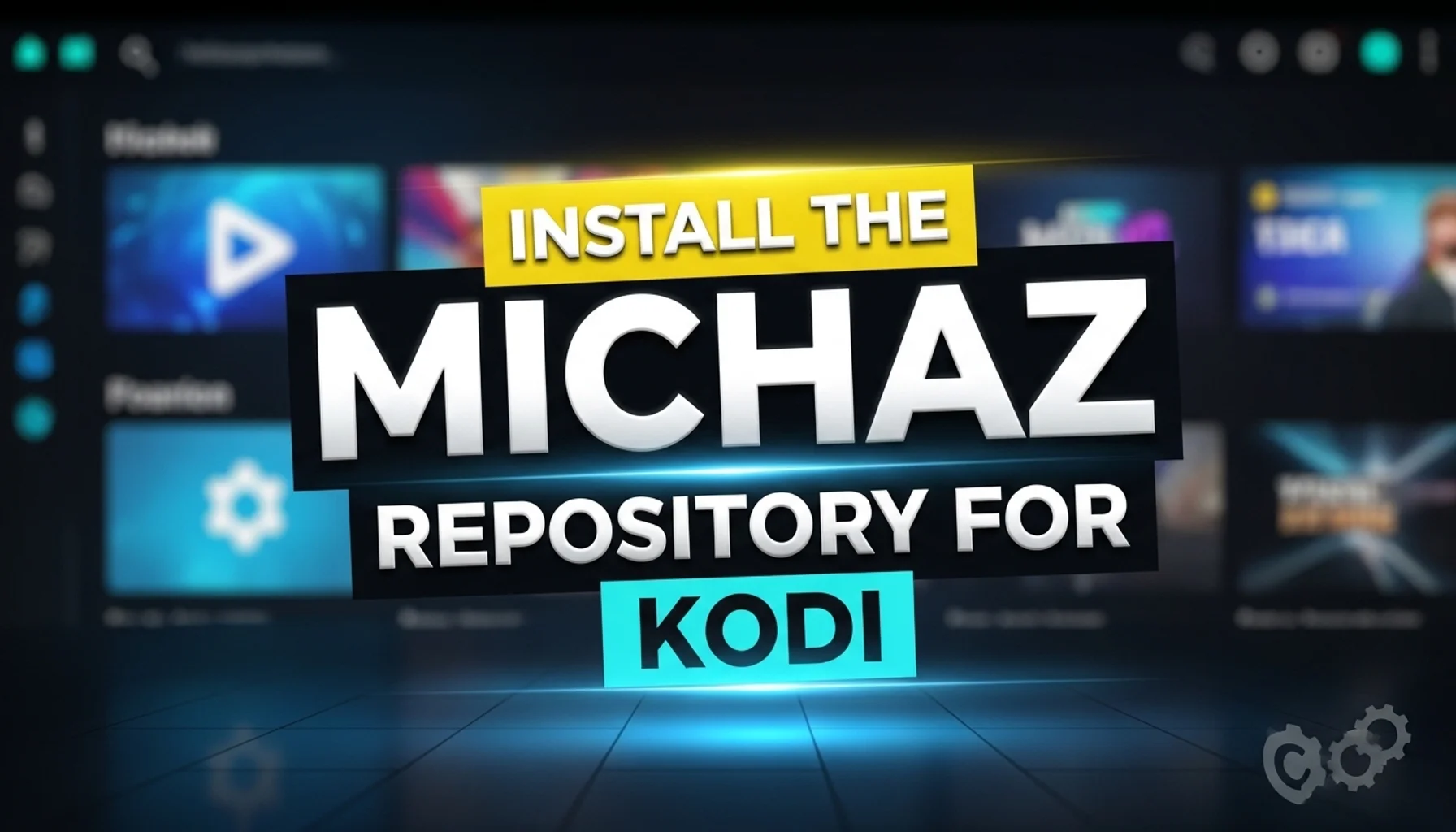 install the michaz repository for kodi