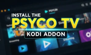 install the psyco tv kodi addon