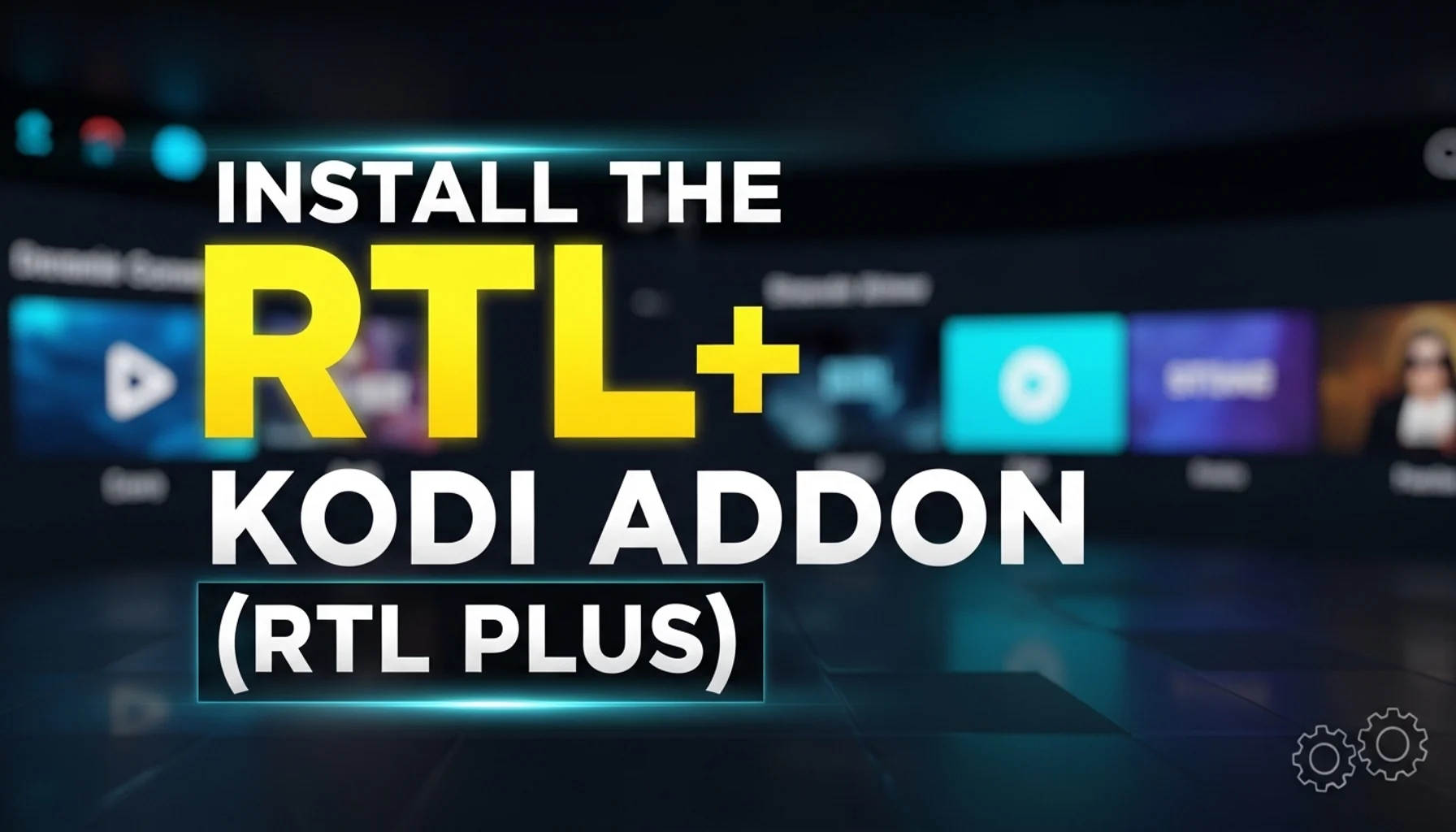 install the rtl kodi addon rtl plus