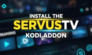 install the servustv kodi addon 1