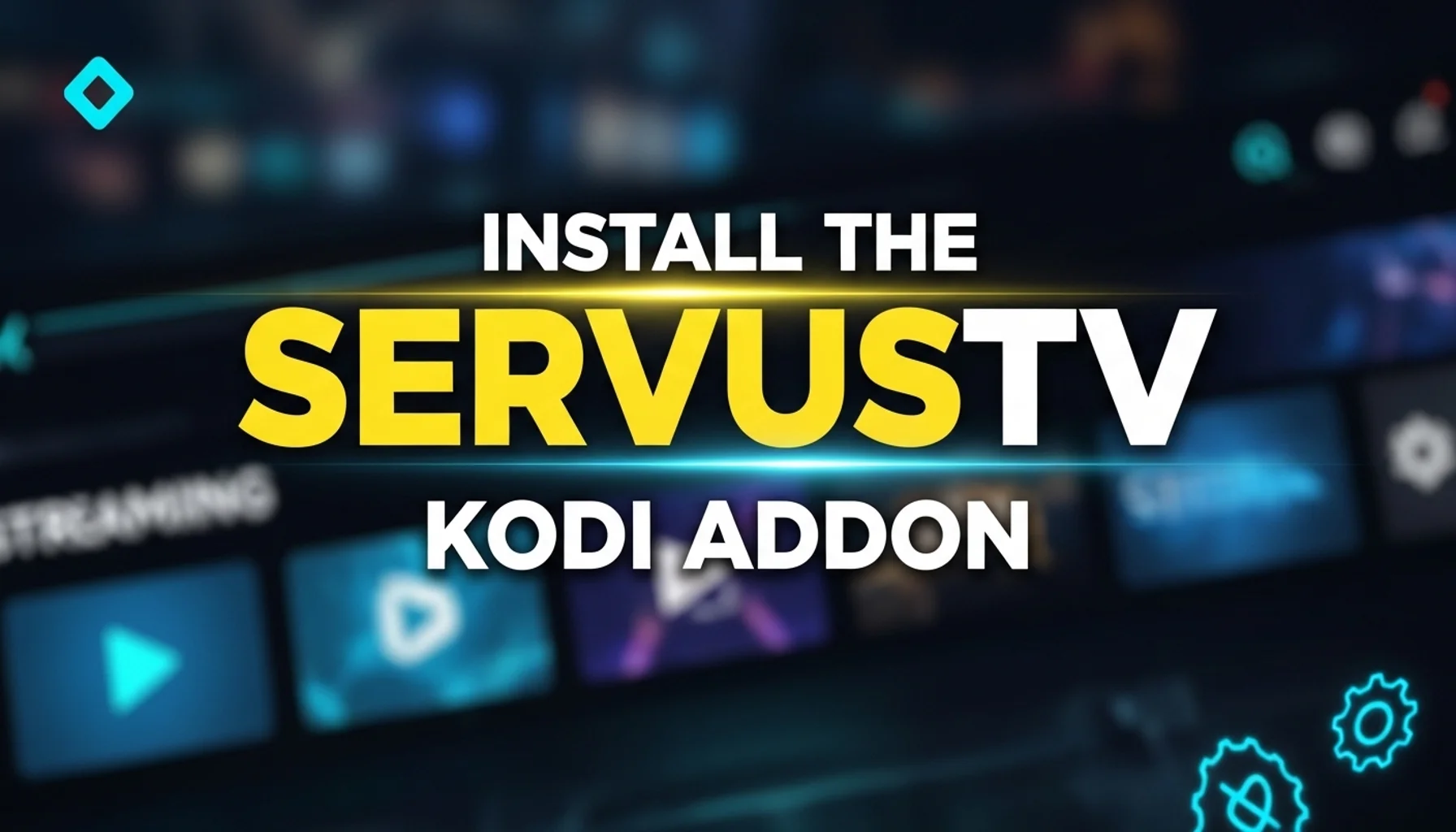 install the servustv kodi addon 1