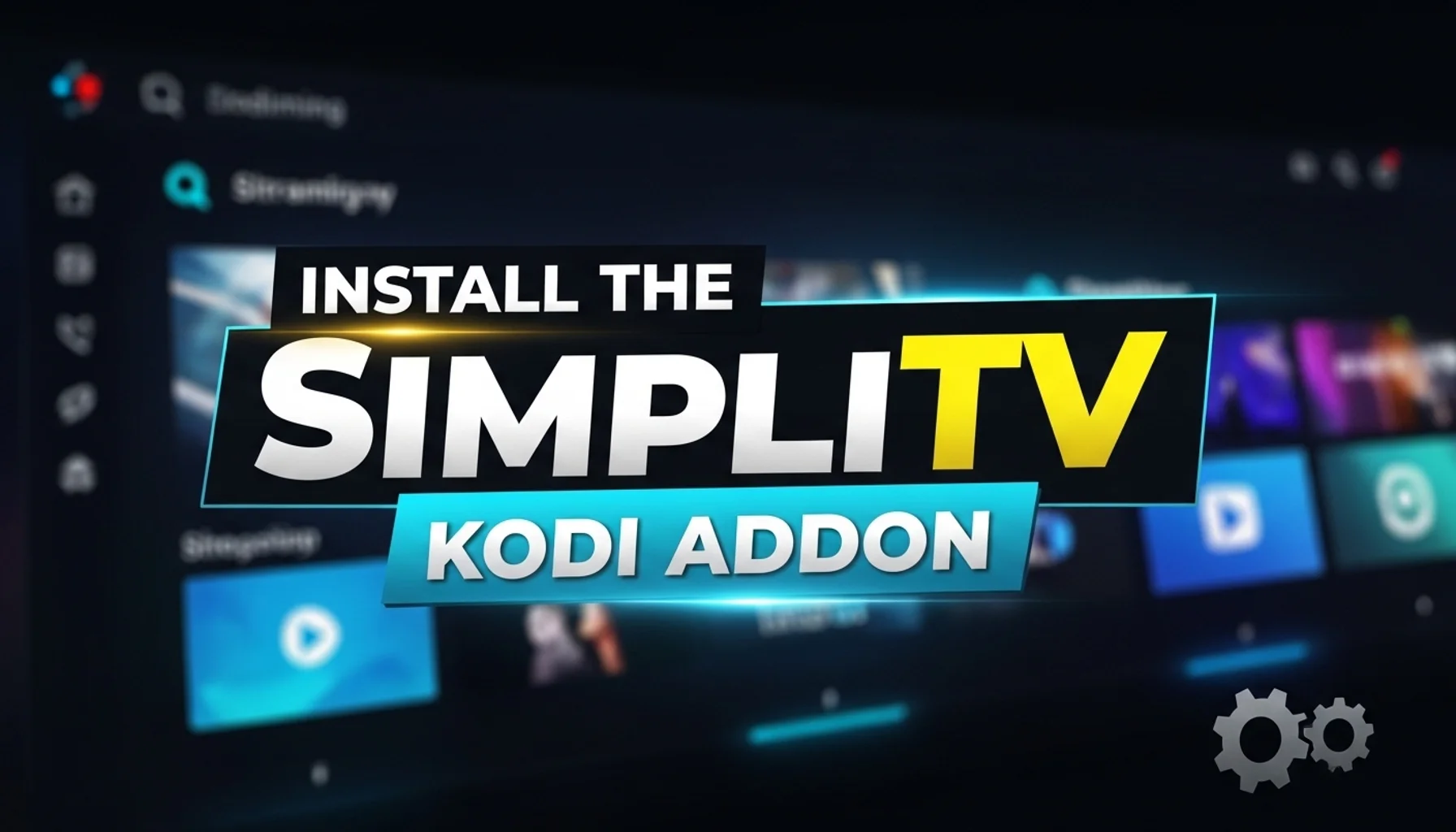 install the simplitv kodi addon