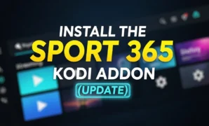 install the sport 365 kodi addon update