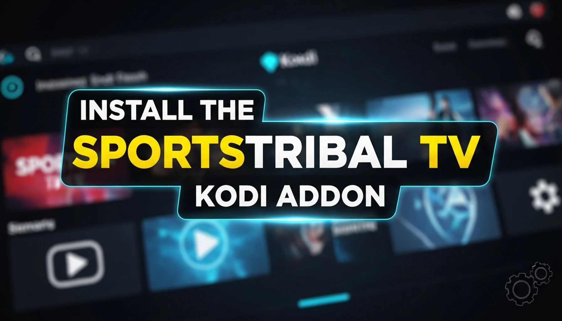 install the sportstribal tv kodi addon 1