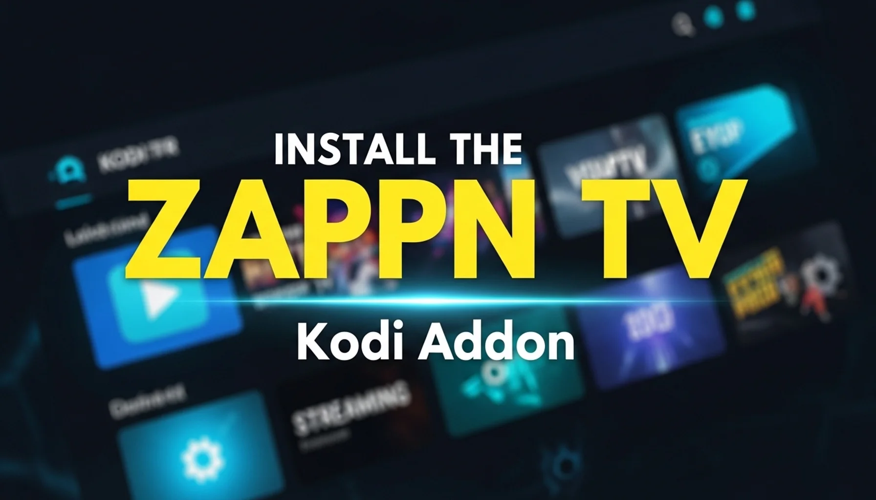 install-the-zappn-tv-kodi-addon install the zappn tv kodi addon