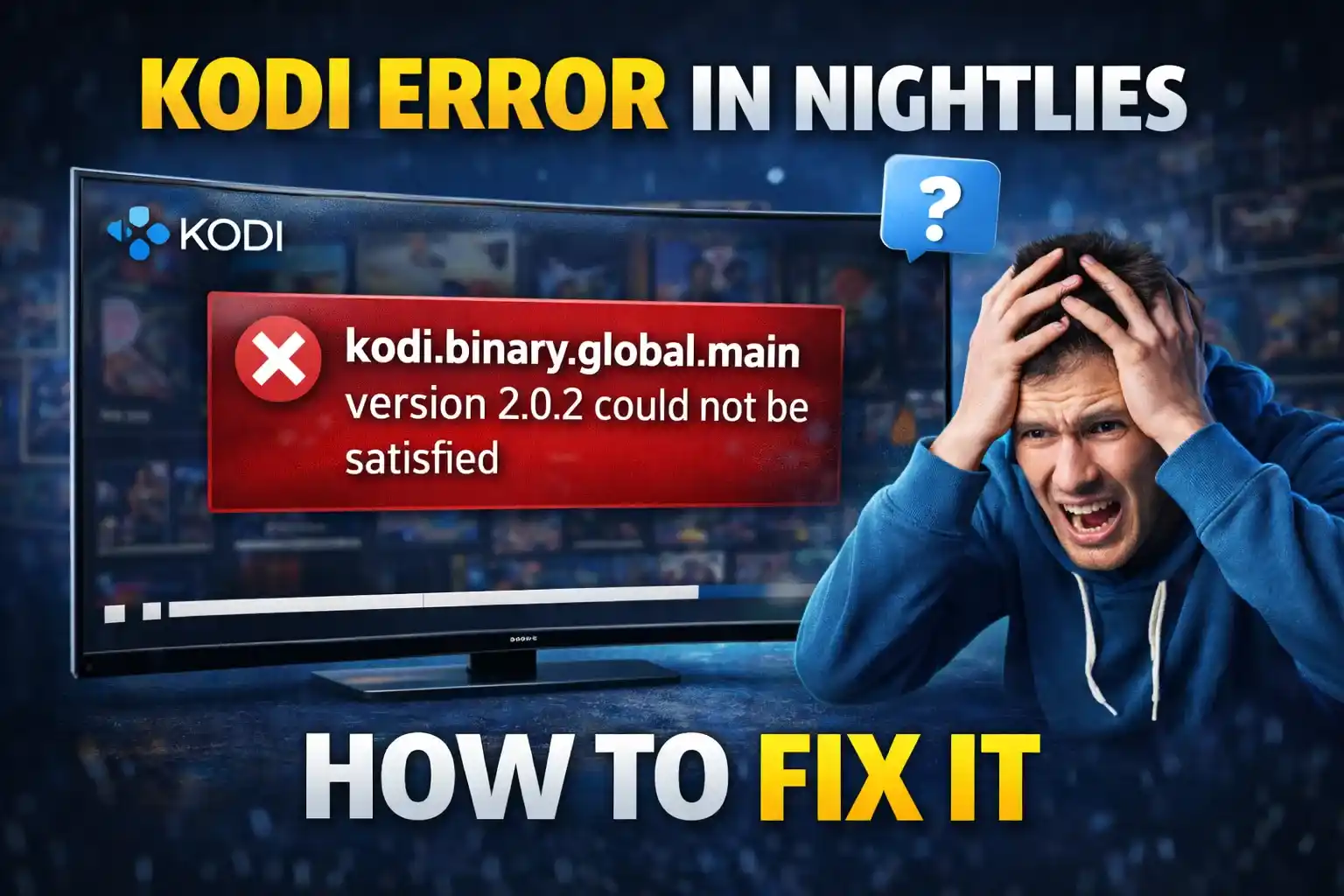 kodi.binary.global.main version 2.0.2 could not be satisfied kodi.binary.global.main version 2.0.2 could not be satisfied