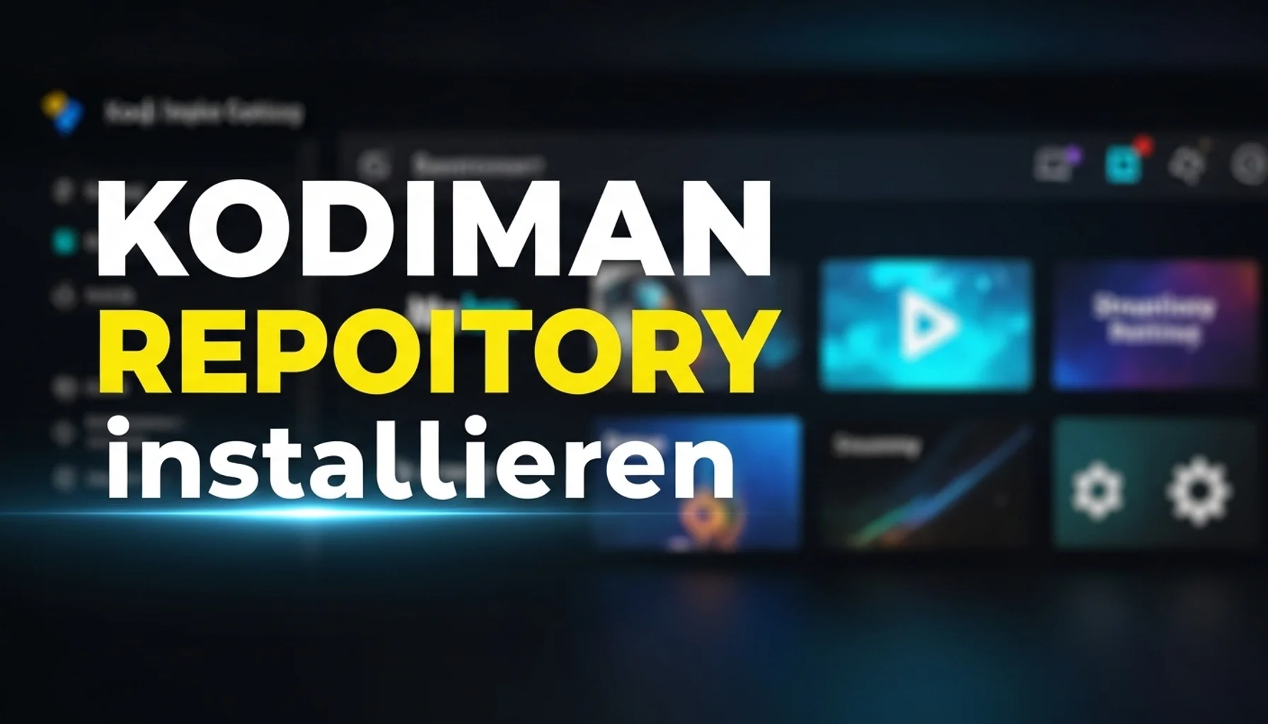 kodiman repository installieren