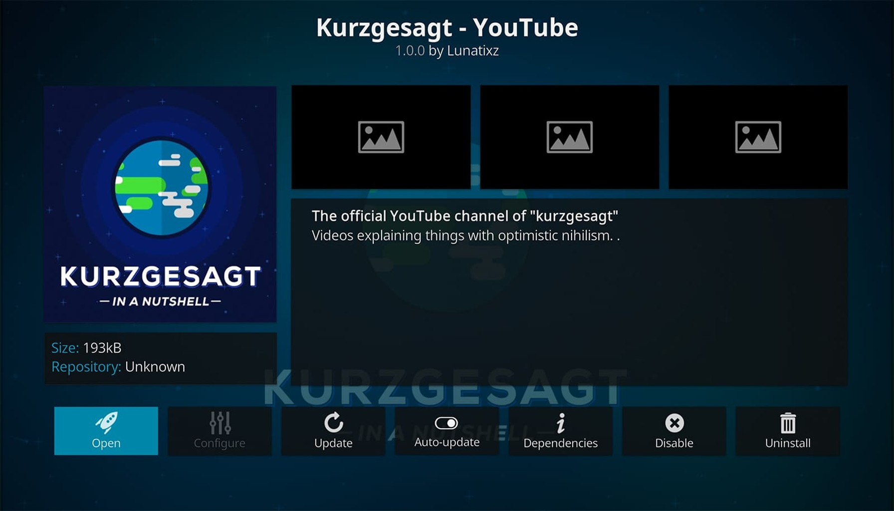 kurzgesagt kodi addon how to install it on kodi