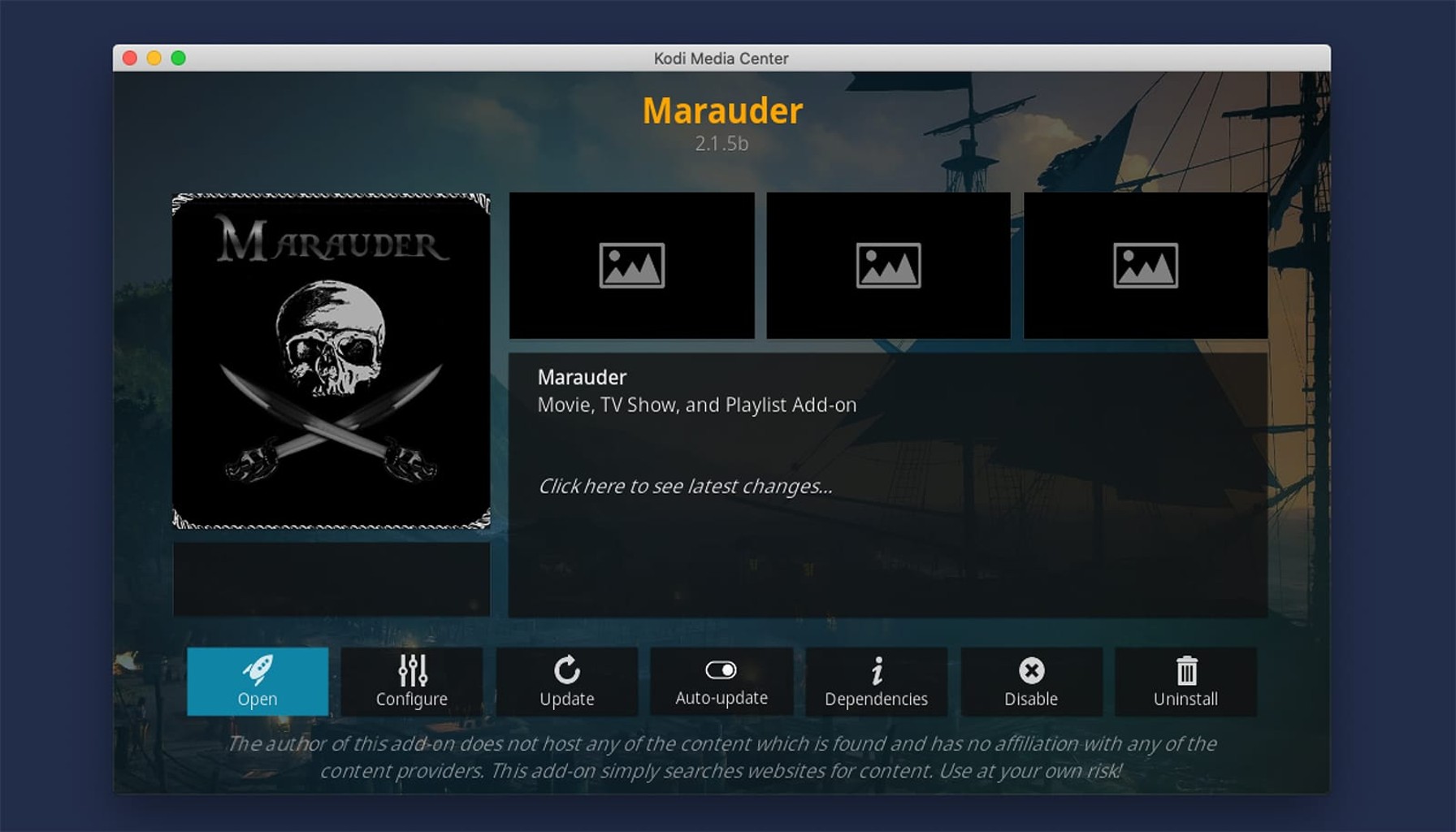 marauder kodi addon is this addon legal is it safe to instal
