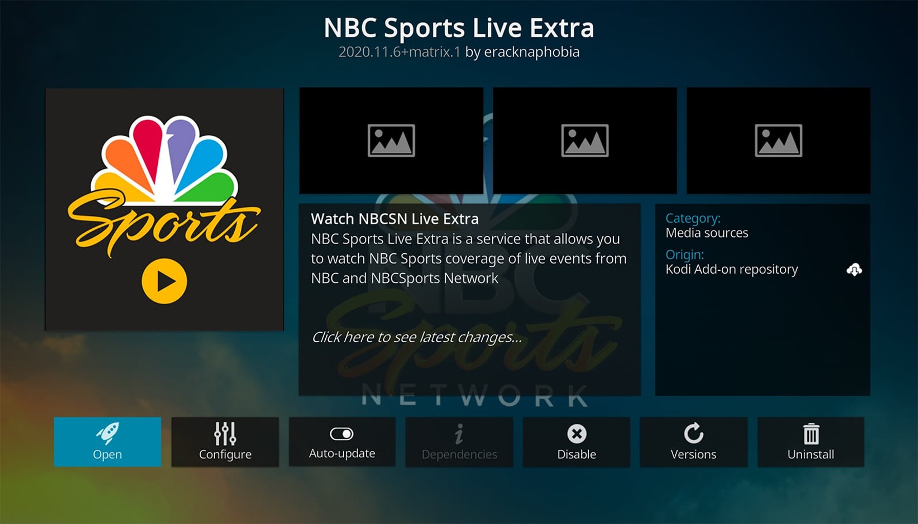 nbc sports live extra kodi addon how to install it on kodi