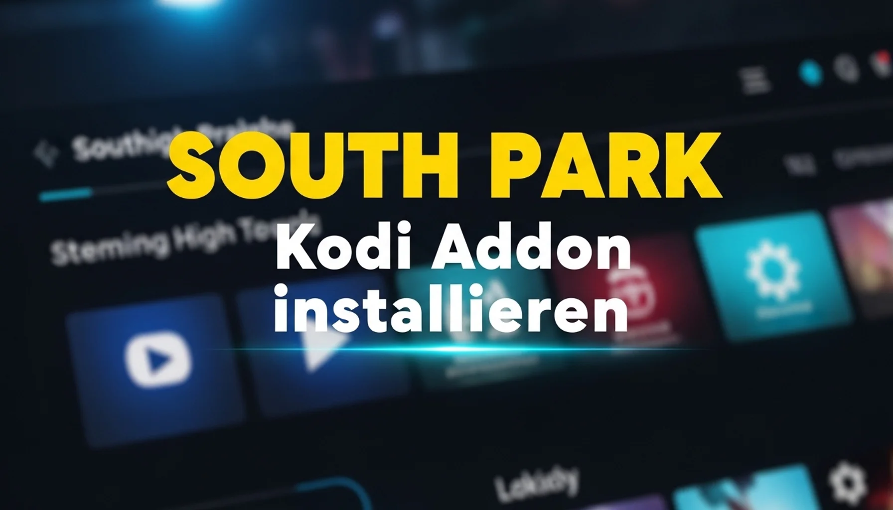 south park kodi addon installieren