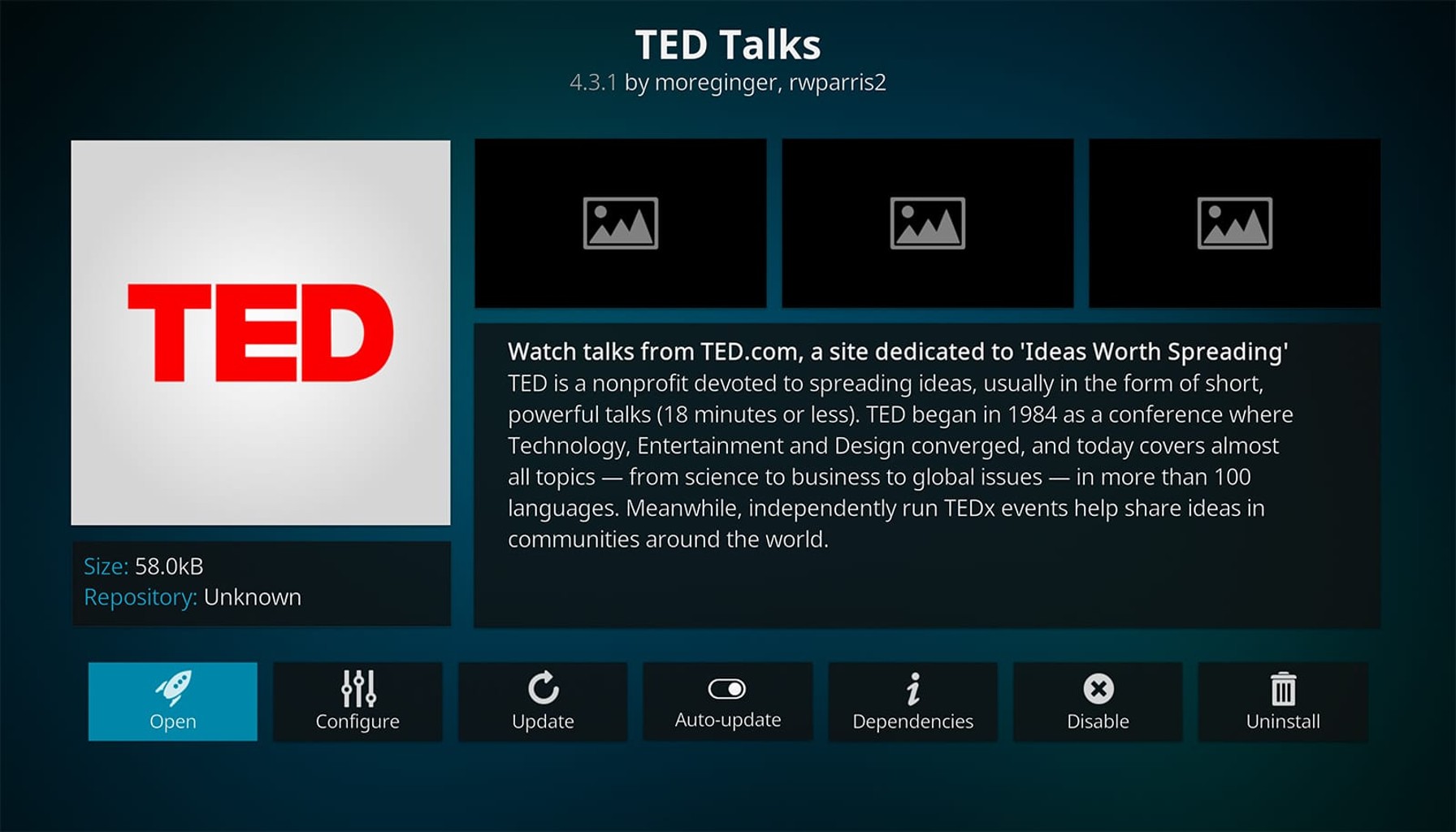 ted talks kodi addon how to install it on kodi