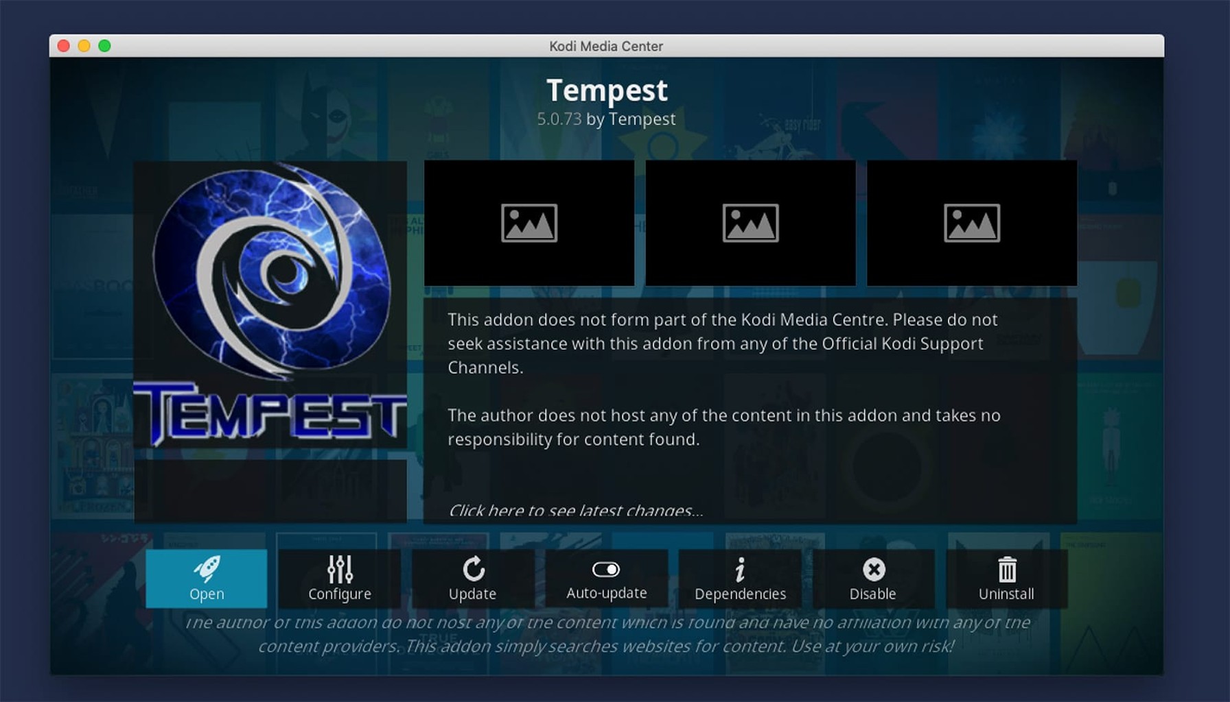 tempest kodi addon legal or not should you install it