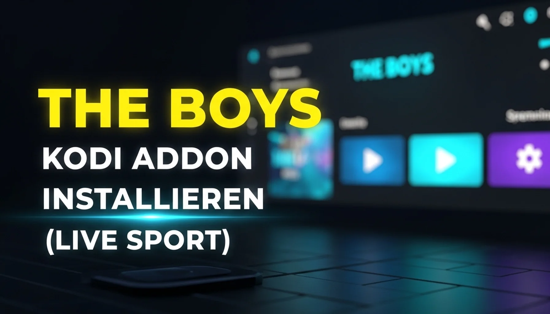 the boys kodi addon installieren live sport