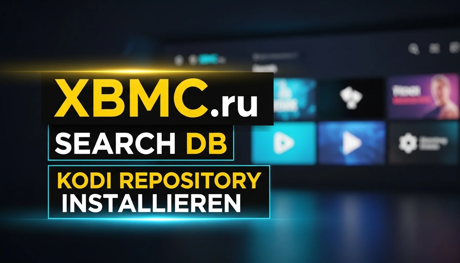 xbmcru search db kodi repository installieren