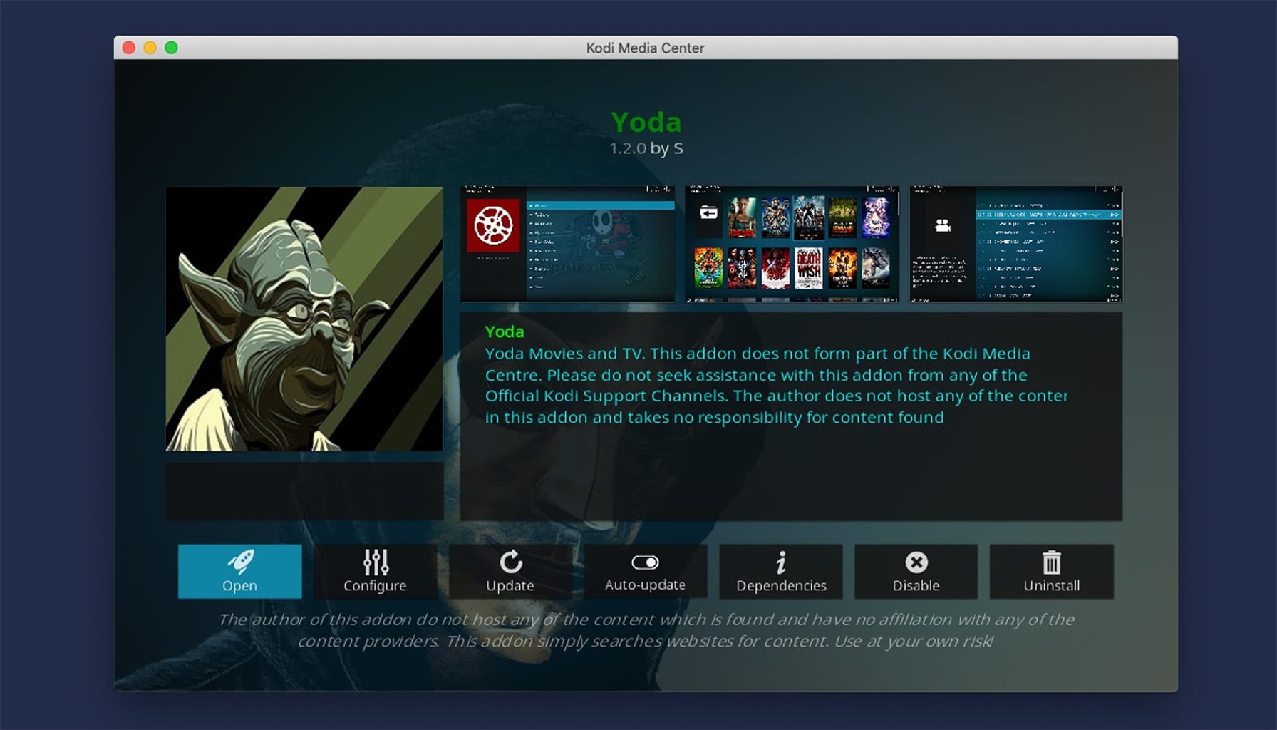 yoda kodi addon is it legal safe to use should you install i